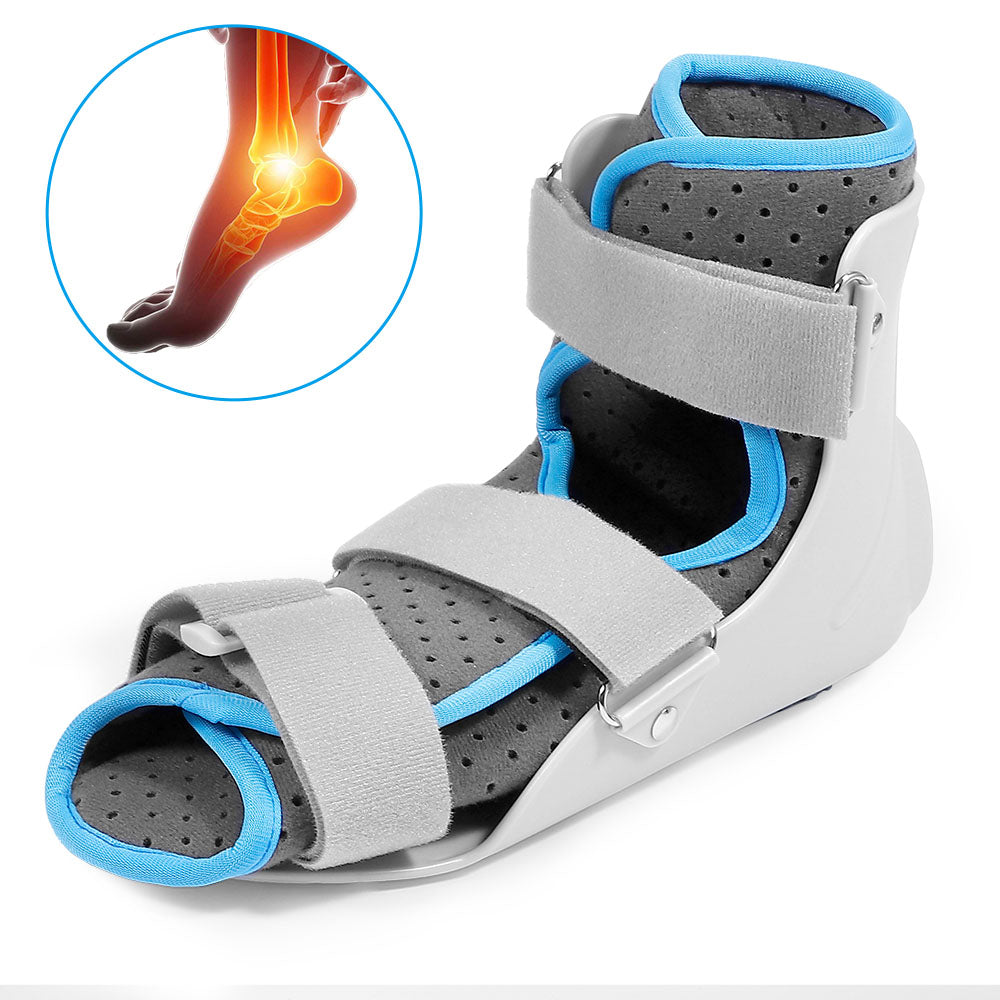 Fivali Ankle Stabilizer for Sprained-ABF057-01-Grey-Leg
