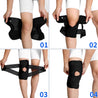 Fivali Adjustable Knee Wraps-KBF018-Black-02-02