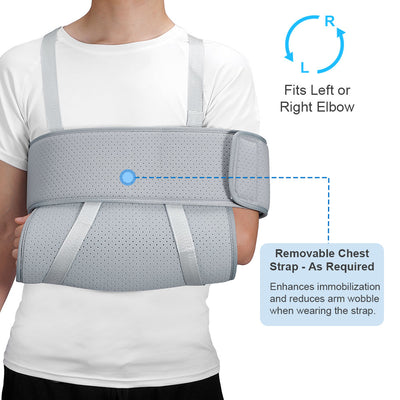 Fivali Compression Elbow Sling-EBF059-01-Grey-01