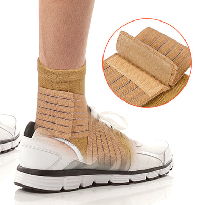 Fivali Ankle Compression Wrap for Sports-ABF013-02-Beige-03