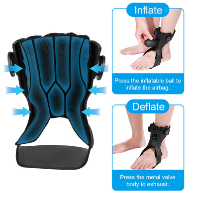 Fivali Ankle Support Brace-ABF066-01-Black
