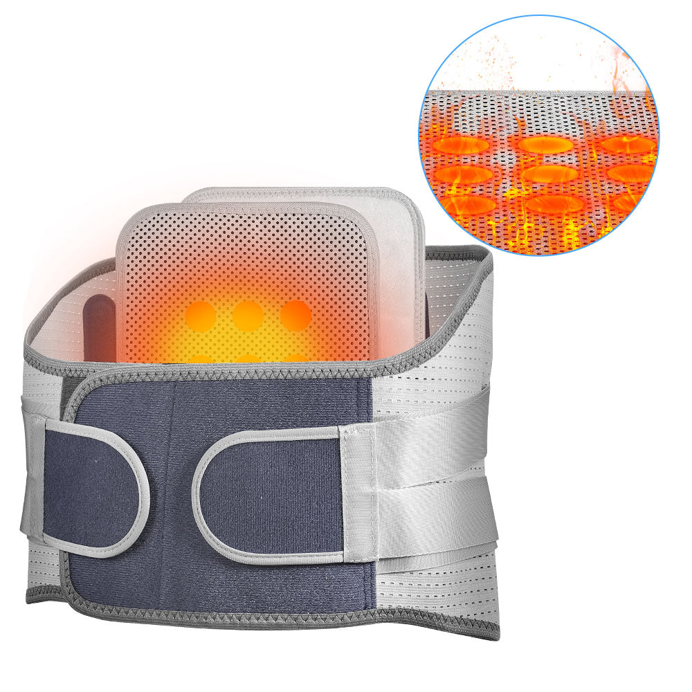 Heatable Lower Back Support with Sturdy Support Daily Use-Fivali