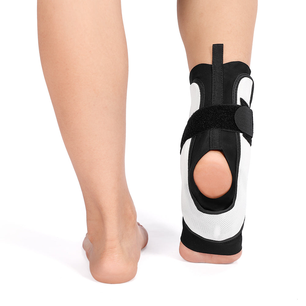 Fivali Ankle Compression Sleeve-ABF033-Black-01-XL