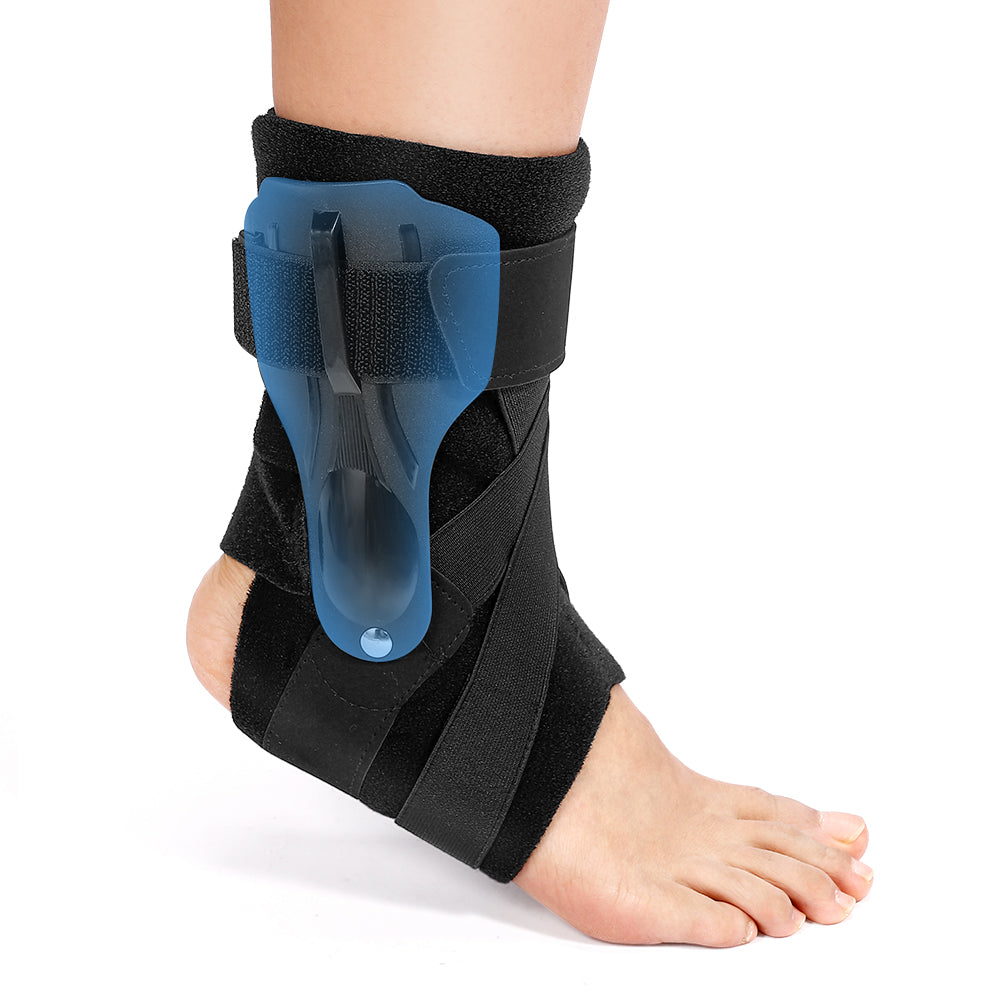 Fivali Adjustable Compression Ankle Stabilizer Brace 1 Pack - Guide