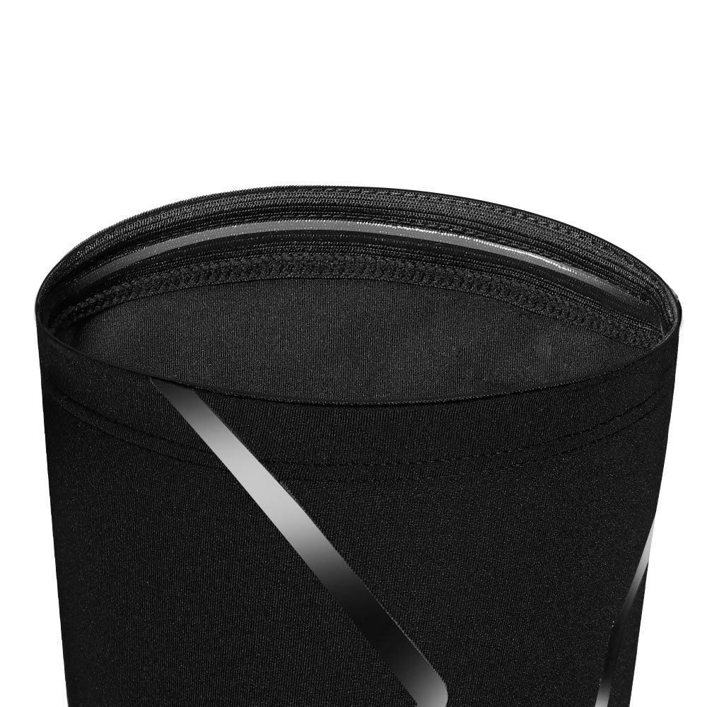 Fivali Football Sport Knee Sleeve with EVA Bumper Pad - 2 Pack