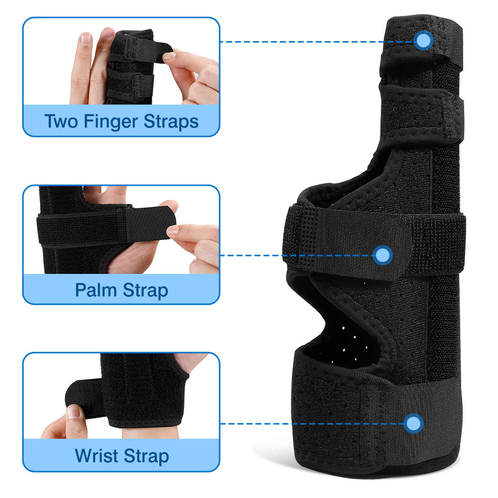 Fivali Wrist Splint Brace-WBF046-03-Black-01