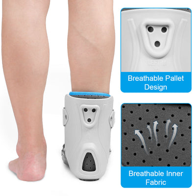 Fivali Ankle Stabilizer for Sprained-ABF057-01-Grey-Back