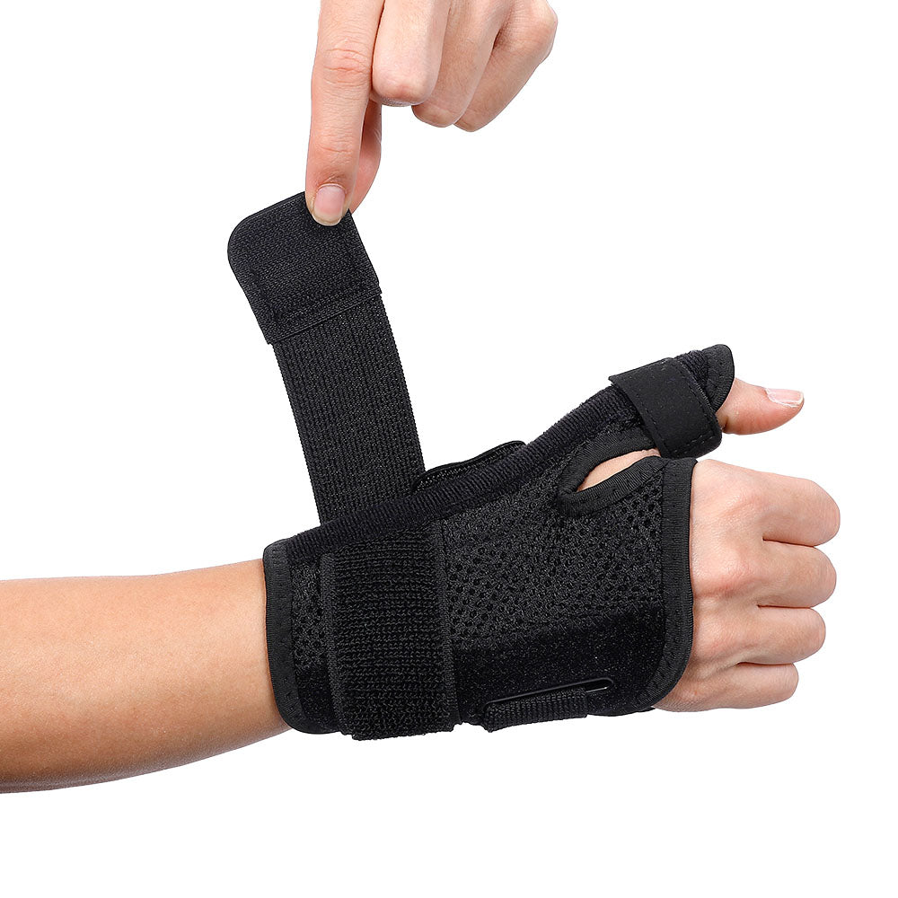 Fivali Thumb Splint Brace-WBF038-01-Black