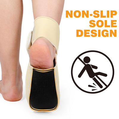 Fivali Foot Support Brace for Drop Foot-ABF069-02-Beige