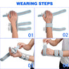 Fivali Brace for a Sprained Wrist-WBF057-01-Grey-Wear
