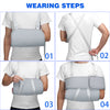 Fivali Compression Elbow Sling-EBF059-01-Greyl-Wear