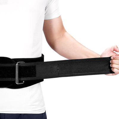Fivali Back Brace with Robust-BBF035-02-Black-S