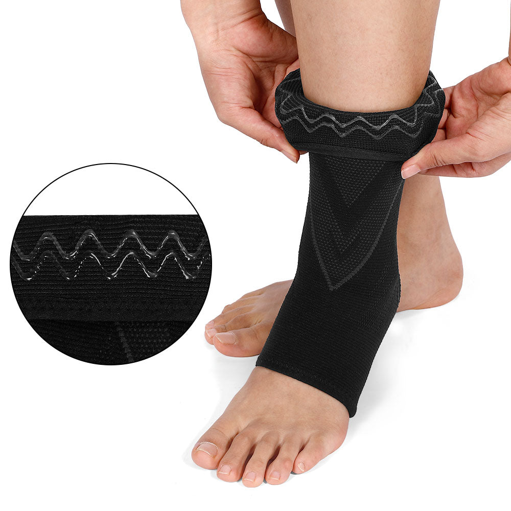 Fivali Ankle Sleeve-ABF023-Black-03-M-01