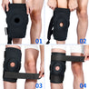Fivali Adjustable Hinged Knee Brace-KBF008-Black-01-02