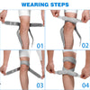 Fivali Knee Brace for Running-KBF063-01-Grey-Wear