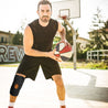 Fivali Adjustable Knee Wraps-KBF018-Black-02-Basketball