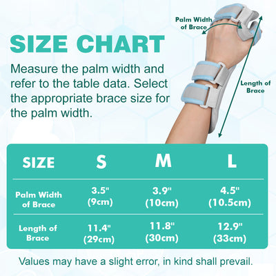 Fivali Brace for a Sprained Wrist-WBF057-01-Grey-Sized