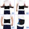Fivali Back Belt Support Providing Breathability-BBF037-01-Blue-6XL
