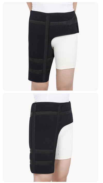Fivali Hip and Thigh Support Brace & Adjustable Metal Fasten Sciatica Leg Band for Sciatic Nerve Relief