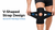 Adjustable Knee Wraps for Pain Open Patella Design - Fivali
