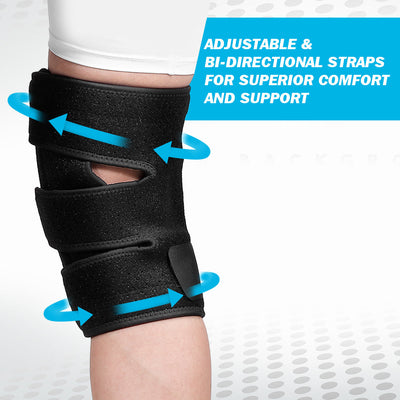 Fivali Hinged Knee Brace-KBF043-01-Black-01