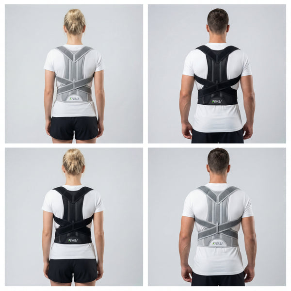 Fivali back brace for women and men