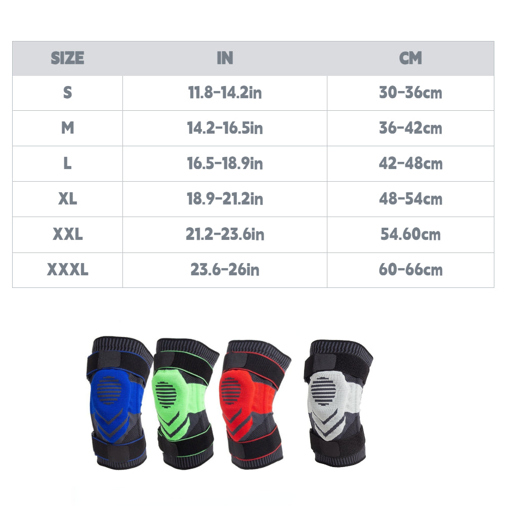 Fivali Adjustable Running Knee Brace-Size