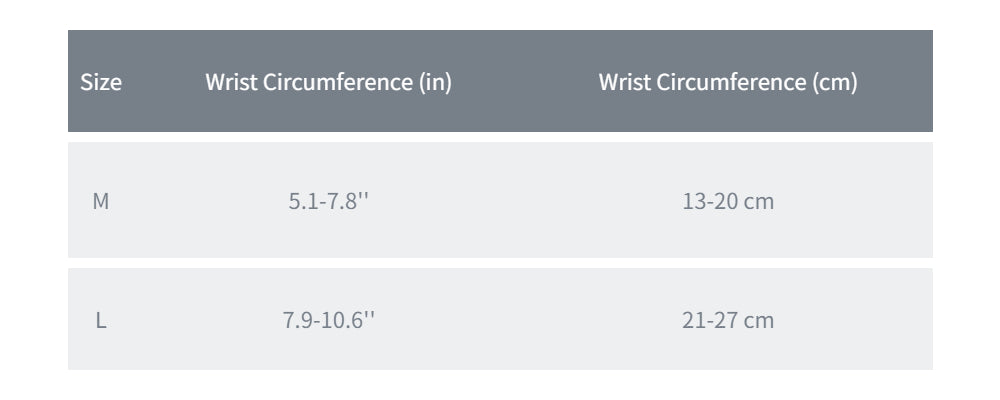 Fivali Wrist Brace with Detachable Steel-size